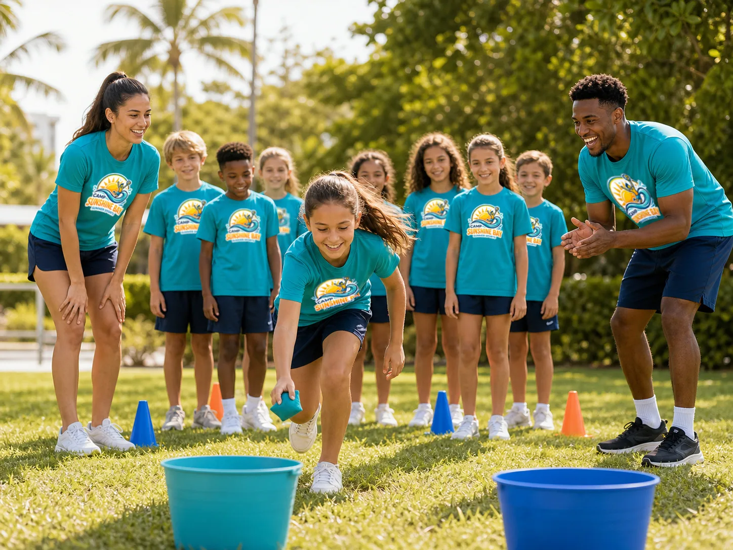 Custom camp shirts for summer camps and winter camps