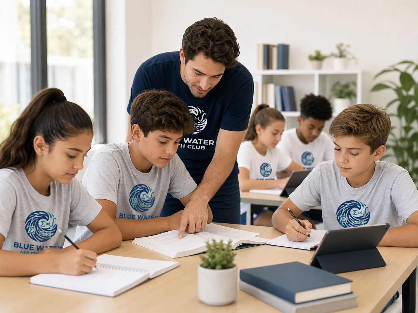 Custom apparel for tutoring centers and enrichment programs
